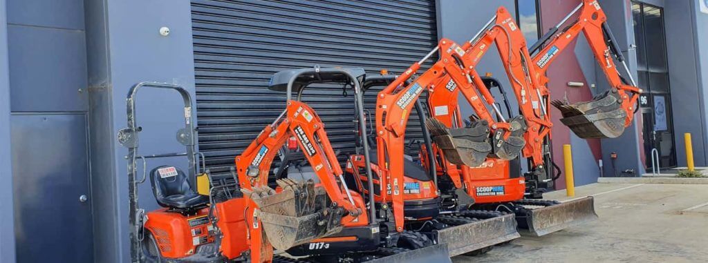 Excavator For Construction Work