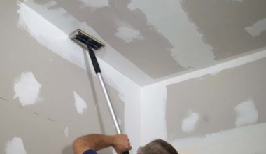 How to finish sheetrock without sanding