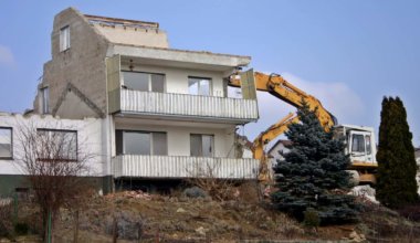 Garage demolition