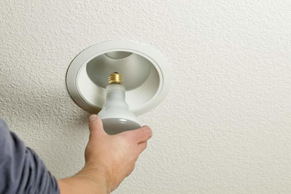 how to install recessed lighting in existing light fixture