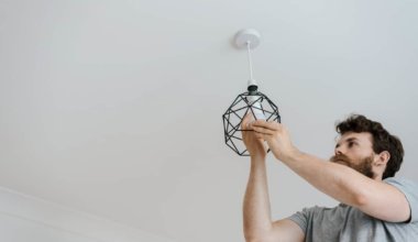 How to install recessed lighting in existing light fixture