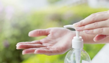 DIY hand sanitizer