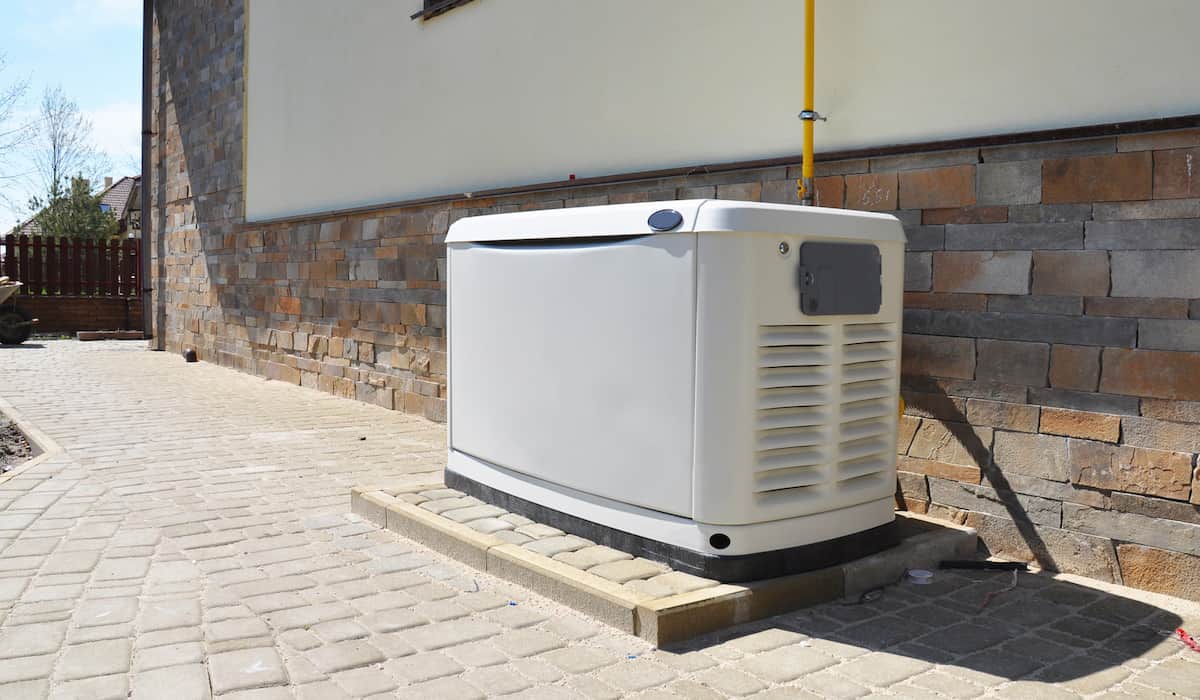 Home backup generator
