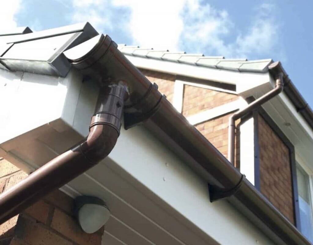 Home Depot – you get the exact guttering system you want