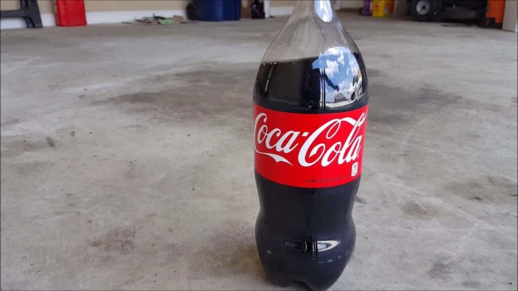 Using coca cola