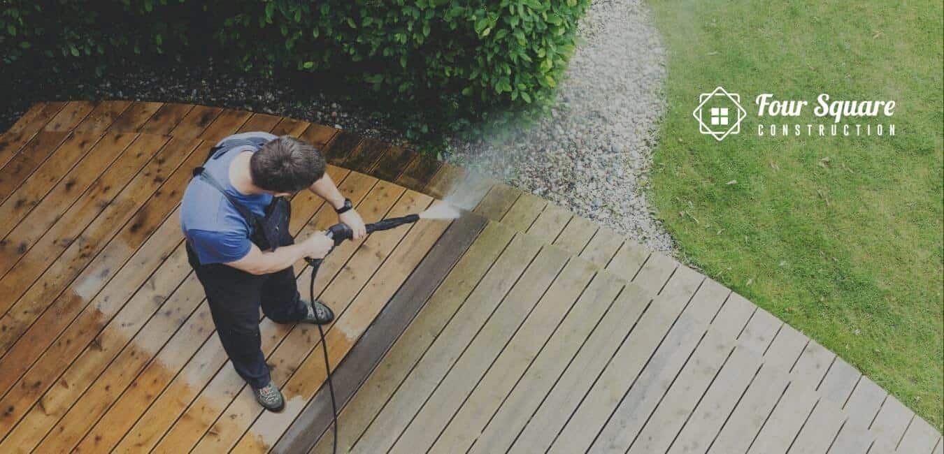 Pressure washing