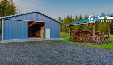 Garage shed