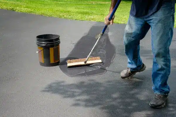 Concrete Driveway sealing