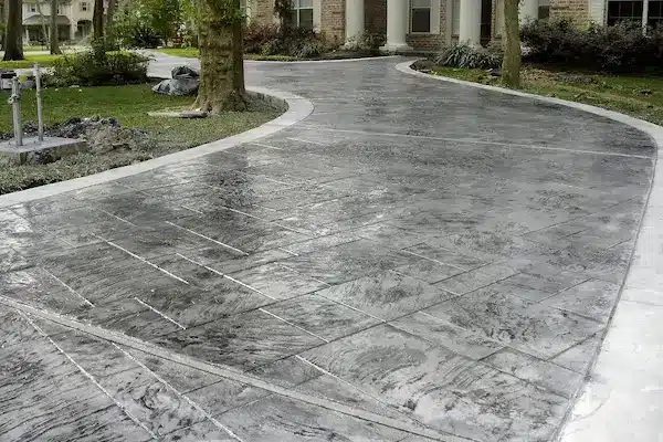 how thick should a concrete driveway be concrete driveway
