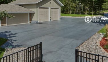 how thick should a concrete driveway be