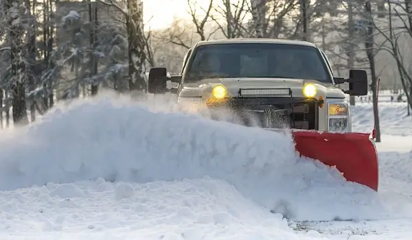 Plowing A Gravel Driveway