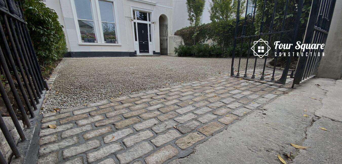 how to grade a gravel driveway by hand