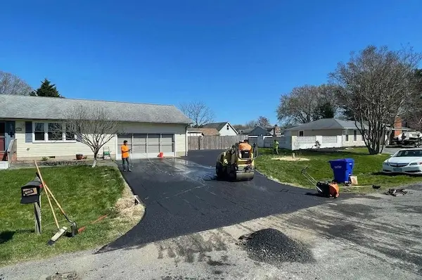 Driveway paving
