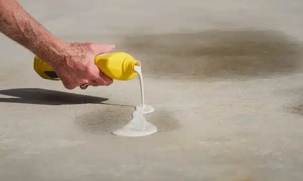 Remove Oil Stains From Concrete Driveway