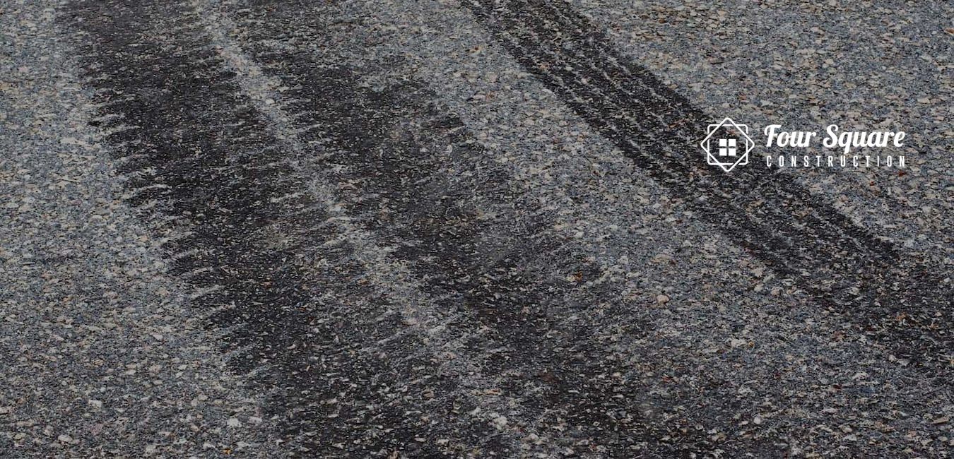 how to clean tire marks off driveway
