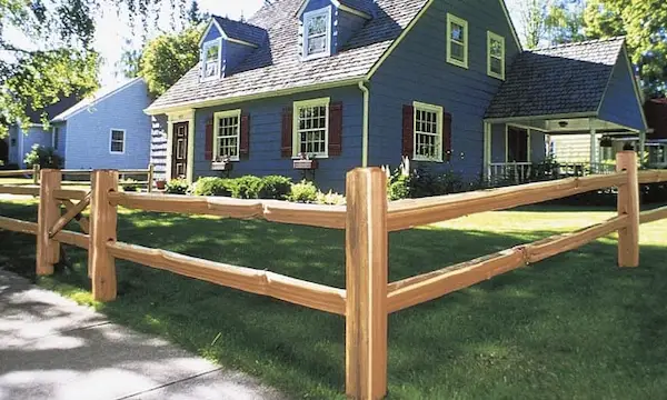 split rail corner fence Benefits