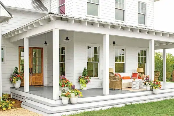 Home's Exterior Porch Makeover