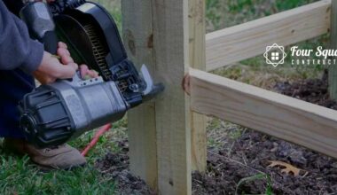 What Size Screws for Fence Rails