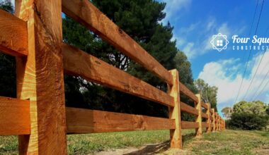 Wood Split Rail Fence