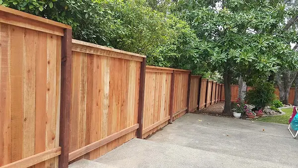 types of wood fences Solid Board Fences