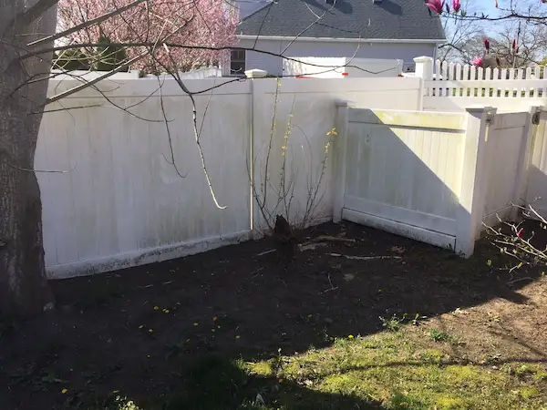 how to clean black marks off vinyl fence Vinyl Fence