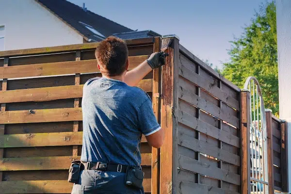 maintaining wood fence