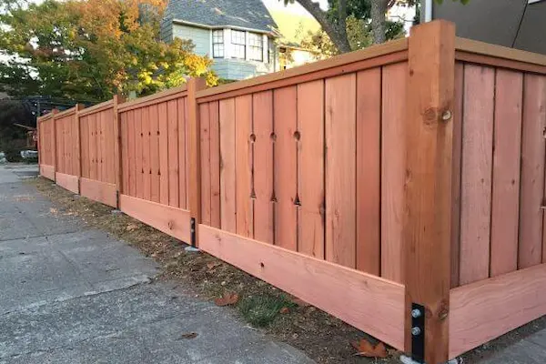 cedar vs redwood fence redwood for a fence