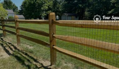 split rail dog fence
