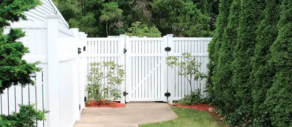 wooden fence