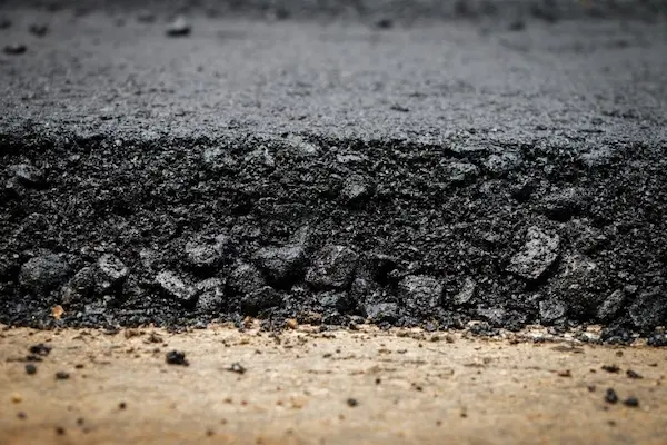 Crumbling Asphalt Driveway 