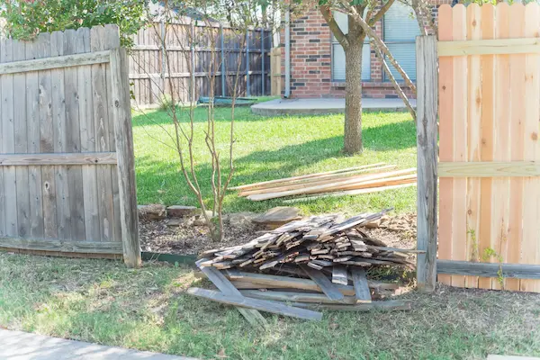 how to build a cedar fence Installing Panels For Fence
