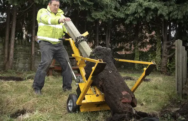 Removing Fence Post