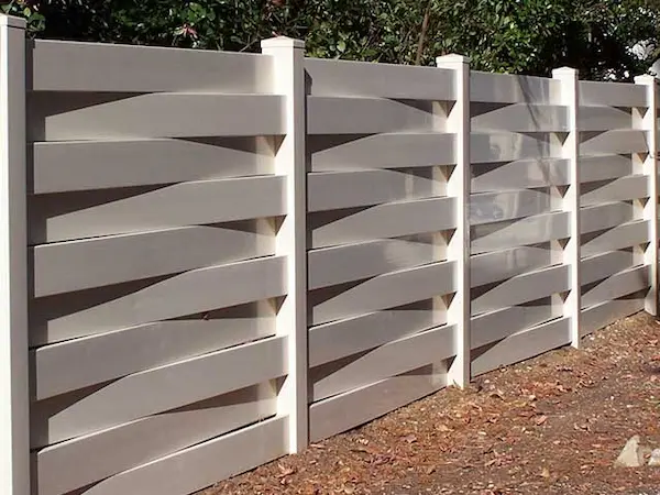 vinyl fence Architectural Style