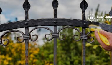How To Paint A Metal Fence