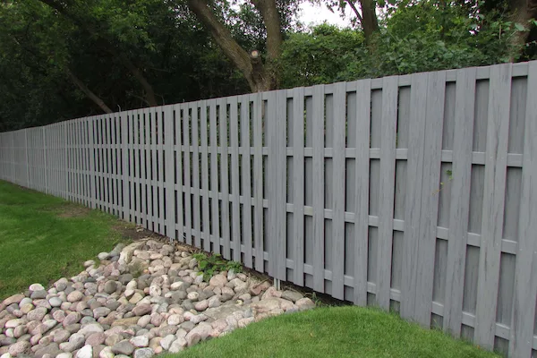 Shadowbox fences