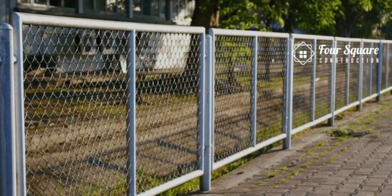 Chain Link Fence Post Depth
