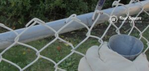 How To Paint A Chain Link Fence