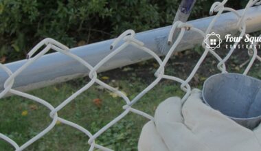 How To Paint A Chain Link Fence