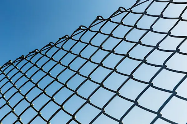 chain link fence height