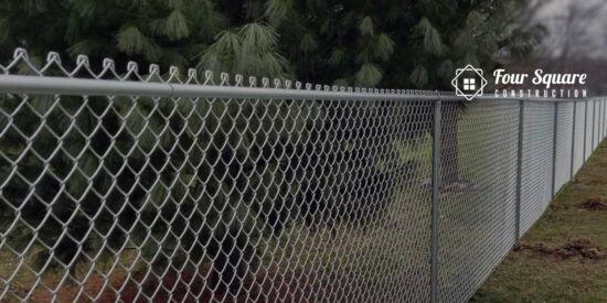 standard chain link fence height