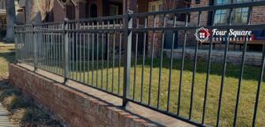types of metal fencing