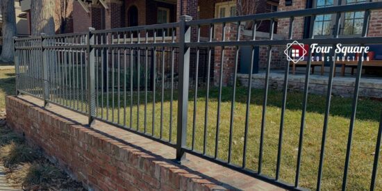 types of metal fencing