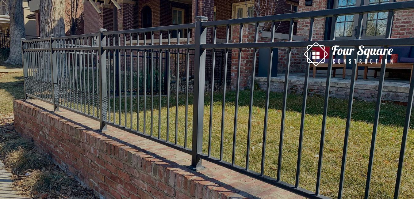 types of metal fencing