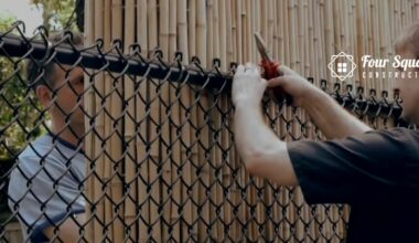 how to make a chain link fence look better