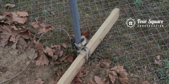 how to remove a chain link fence