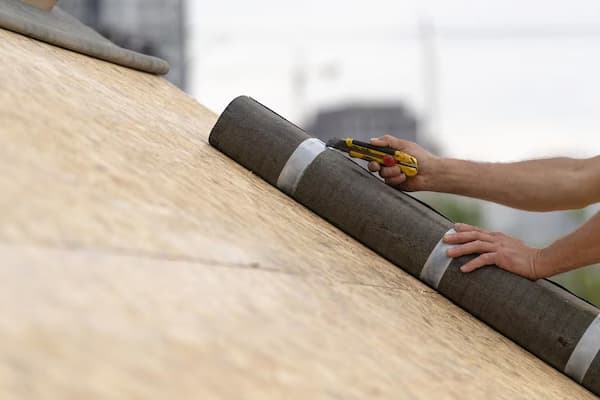 Install Asphalt Roll Roofing