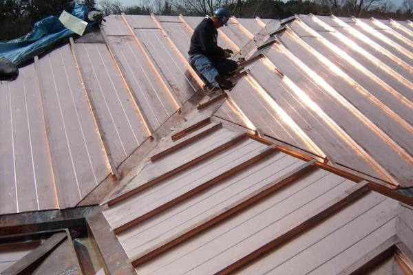 Copper roofs