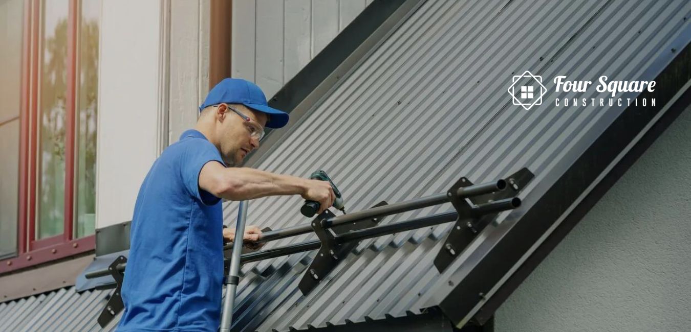 how to install metal roofing