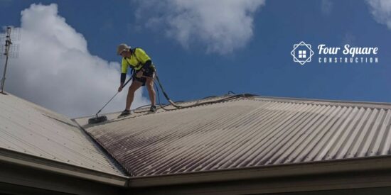 how to clean a metal roof