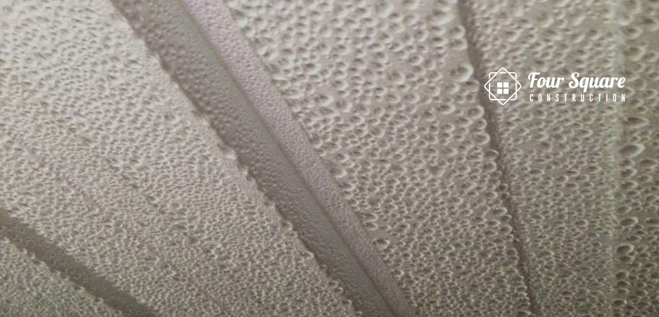 how to stop condensation on metal roof